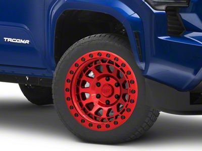 Black Rhino Primm Candy Red with Black Bolts 6-Lug Wheel; 20x9.5; -12mm Offset (2024 Tacoma)