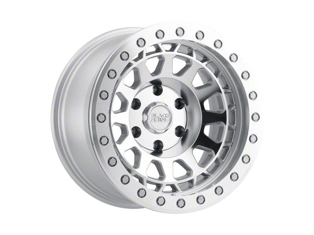 Black Rhino Primm Silver Machined 6-Lug Wheel; 17x8.5; -30mm Offset (2024 Tacoma)