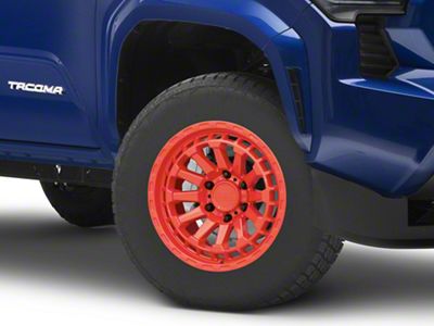 Black Rhino Raid Gloss Red 6-Lug Wheel; 17x8.5; 0mm Offset (2024 Tacoma)