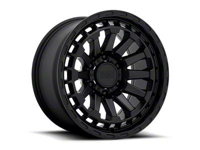 Black Rhino Raid Matte Black 6-Lug Wheel; 18x9.5; 12mm Offset (2024 Tacoma)