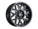 Black Rhino Reaper Gloss Black Milled 6-Lug Wheel; 20x11.5; -44mm Offset (2024 Tacoma)