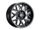 Black Rhino Reaper Gloss Black Milled 6-Lug Wheel; 20x9.5; -18mm Offset (2024 Tacoma)