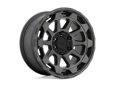 Black Rhino Rotor Matte Gunmetal 6-Lug Wheel; 17x8.5; 12mm Offset (2024 Tacoma)