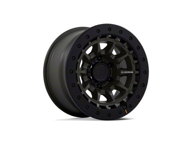 Black Rhino Tusk Olive Drab Green 6-Lug Wheel; 17x8.5; -10mm Offset (2024 Tacoma)