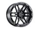 Black Rhino Apache Matte Black with Black Bolts 6-Lug Wheel; 18x9; -18mm Offset (10-24 4Runner)