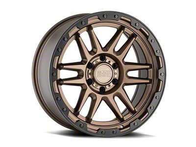 Black Rhino Apache Matte Bronze with Black Bolts 6-Lug Wheel; 18x9; -18mm Offset (10-24 4Runner)