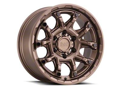 Black Rhino Ark Bronze with Gloss Black Bolt 6-Lug Wheel; 17x8.5; 0mm Offset (10-24 4Runner)