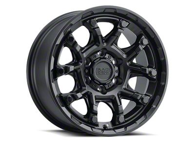 Black Rhino Ark Matte Black 6-Lug Wheel; 17x8.5; 0mm Offset (10-24 4Runner)