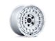 Black Rhino Awol Silver with Machined Face 6-Lug Wheel; 20x8.5; 12mm Offset (10-24 4Runner)