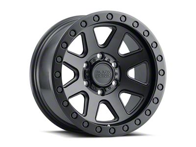 Black Rhino Baker Matte Black 6-Lug Wheel; 17x8.5; 0mm Offset (10-24 4Runner)