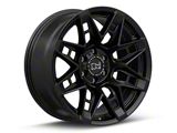 Black Rhino Caprock Matte Black 6-Lug Wheel; 17x8.5; -18mm Offset (03-09 4Runner)