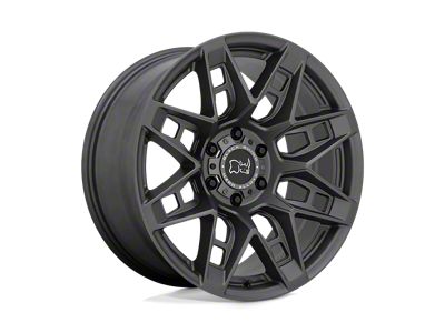 Black Rhino Caprock Matte Gunmetal 6-Lug Wheel; 18x9.5; -18mm Offset (10-24 4Runner)