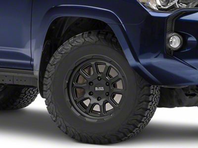 Black Rhino Chase Matte Black 6-Lug Wheel; 17x8.5; 0mm Offset (10-24 4Runner)