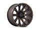 Black Rhino Diamondback Burnt Bronze 6-Lug Wheel; 18x9; -12mm Offset (03-09 4Runner)