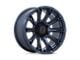 Black Rhino Diamondback Metallic Blue 6-Lug Wheel; 18x9; -12mm Offset (10-24 4Runner)