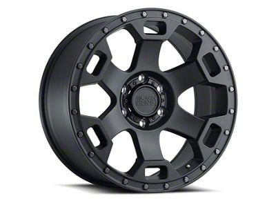 Black Rhino Gauntlet Semi Gloss Black with Gunmetal Bolts 6-Lug Wheel; 18x9; -18mm Offset (10-24 4Runner)