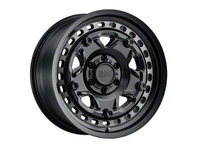 Black Rhino Grange Matte Black with Machined Tint Ring 6-Lug Wheel; 18x9; 12mm Offset (10-24 4Runner)