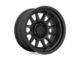 Black Rhino Guide Matte Black 6-Lug Wheel; 17x9; -10mm Offset (10-24 4Runner)