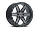 Black Rhino Henderson Gunblack 6-Lug Wheel; 17x9; 12mm Offset (10-24 4Runner)