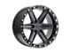 Black Rhino Henderson Matte Black with Brass Bolts 6-Lug Wheel; 20x9.5; -18mm Offset (10-24 4Runner)