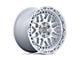 Black Rhino Holcomb Gloss Silver with Mirror Cut Face 6-Lug Wheel; 17x9.5; 12mm Offset (03-09 4Runner)