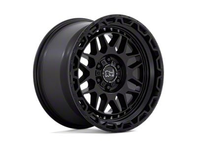 Black Rhino Holcomb Matte Black 6-Lug Wheel; 17x9.5; -12mm Offset (10-24 4Runner)