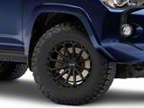 Black Rhino Kaizen Matte Black 6-Lug Wheel; 17x9.5; -12mm Offset (10-24 4Runner)