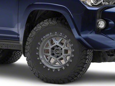 Black Rhino Kelso Battleship Gray 6-Lug Wheel; 17x9; 0mm Offset (10-24 4Runner)