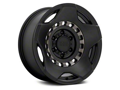 Black Rhino Muzzle Matte Black with Machined Tinted Ring 6-Lug Wheel; 20x9; -18mm Offset (03-09 4Runner)