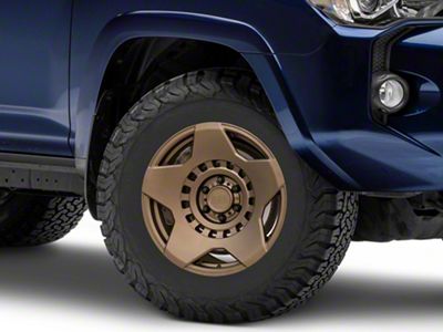 Black Rhino Muzzle Matte Bronze 6-Lug Wheel; 17x9; 0mm Offset (10-24 4Runner)