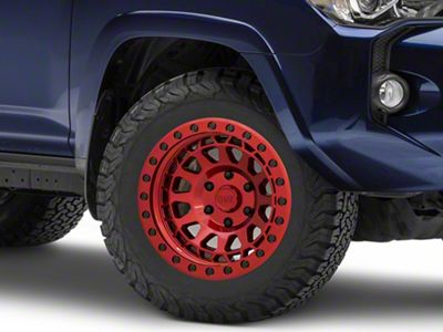 Black Rhino Primm Candy Red with Black Bolts 6-Lug Wheel; 18x9.5; -12mm Offset (10-24 4Runner)