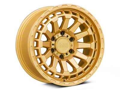 Black Rhino Raid Gold 6-Lug Wheel; 17x8.5; -18mm Offset (10-24 4Runner)