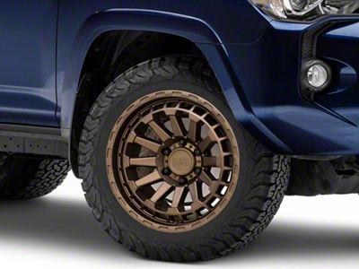 Black Rhino Raid Matte Bronze 6-Lug Wheel; 20x9.5; 12mm Offset (10-24 4Runner)