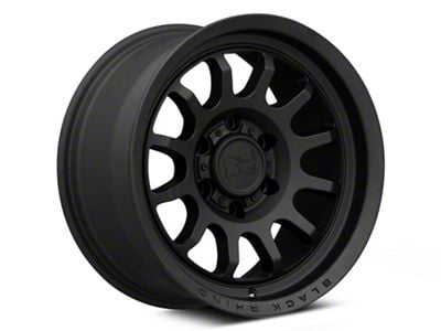 Black Rhino Rapid Matte Black 6-Lug Wheel; 17x9; 12mm Offset (03-09 4Runner)