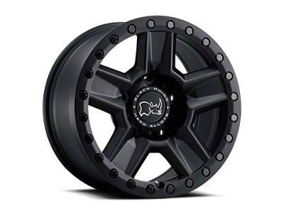 Black Rhino Ravine Matte Black 6-Lug Wheel; 17x8.5; 12mm Offset (10-24 4Runner)