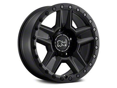 Black Rhino Ravine Matte Black 6-Lug Wheel; 20x9; 12mm Offset (03-09 4Runner)