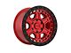 Black Rhino Reno Candy Red with Black Bolts 6-Lug Wheel; 17x9; -12mm Offset (10-24 4Runner)