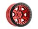 Black Rhino Reno Candy Red with Black Ring and Bolts 6-Lug Wheel; 17x8.5; -30mm Offset (10-24 4Runner)