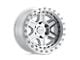 Black Rhino Reno Silver with Mirror Face and Silver Bolts 6-Lug Wheel; 17x9; 0mm Offset (10-24 4Runner)