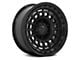 Black Rhino Sahara Matte Black with Gloss Black Lip 6-Lug Wheel; 17x9; 0mm Offset (10-24 4Runner)