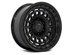 Black Rhino Sahara Matte Black with Gloss Black Lip 6-Lug Wheel; 17x9; -12mm Offset (10-24 4Runner)