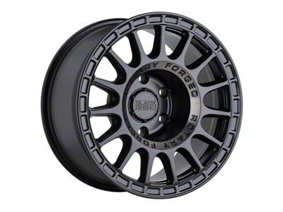 Black Rhino Sandstorm Semi Gloss Black with Machined Dark Tint Ring 6-Lug Wheel; 17x8.5; -22mm Offset (10-24 4Runner)