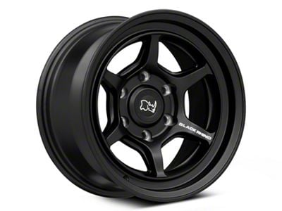 Black Rhino Shogun Matte Black 6-Lug Wheel; 16x8; -10mm Offset (03-09 4Runner)