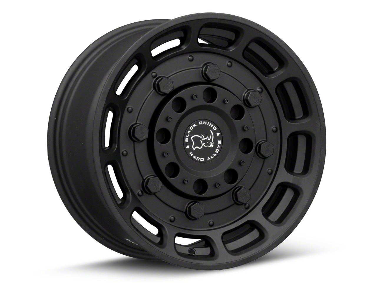 Black Rhino Toyota 4-Runner Warthog Matte Black 6-Lug Wheel; 17x8.5 ...