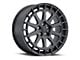 Black Rhino Boxer Gunblack Wheel; 17x8 (97-06 Jeep Wrangler TJ)