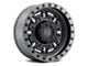 Black Rhino Abrams Textured Matte Gunmetal 6-Lug Wheel; 17x8.5; -18mm Offset (22-24 Bronco Raptor)