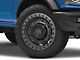 Black Rhino Abrams Textured Matte Gunmetal 6-Lug Wheel; 20x9.5; 2mm Offset (21-24 Bronco, Excluding Raptor)