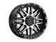 Black Rhino Alamo Gloss Black Machined with Stainless Bolts 6-Lug Wheel; 18x9; 12mm Offset (22-24 Bronco Raptor)