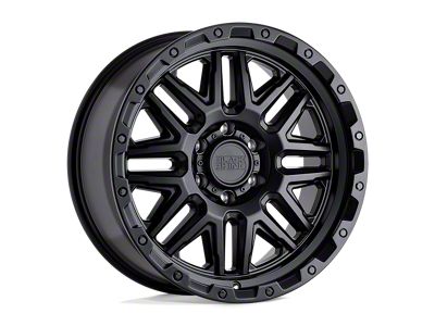 Black Rhino Alamo Matte Black with Black Bolts 6-Lug Wheel; 20x9; 12mm Offset (22-24 Bronco Raptor)