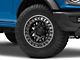 Black Rhino Alpha Matte Black with Gunmetal Lip 6-Lug Wheel; 18x9; 0mm Offset (22-24 Bronco Raptor)